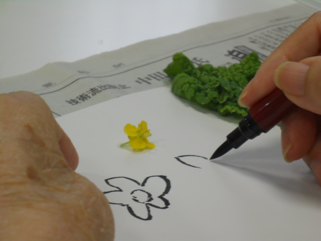 絵手紙中